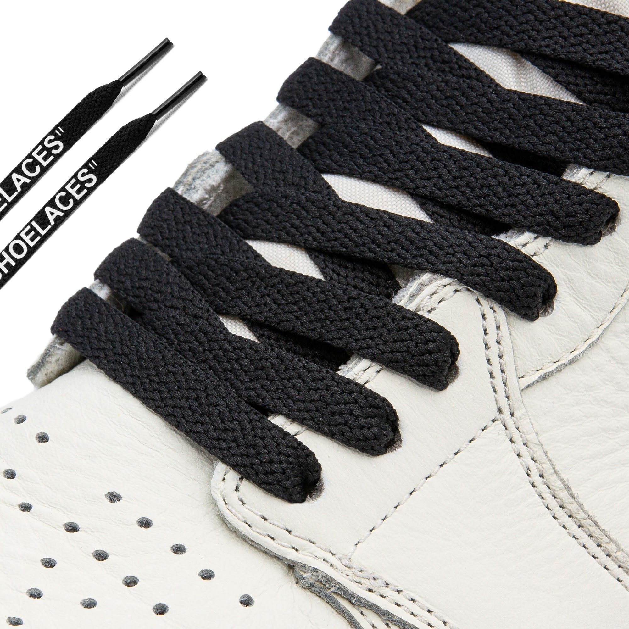 Lace Lab Shop Black Off White Stylish Shoelaces 63