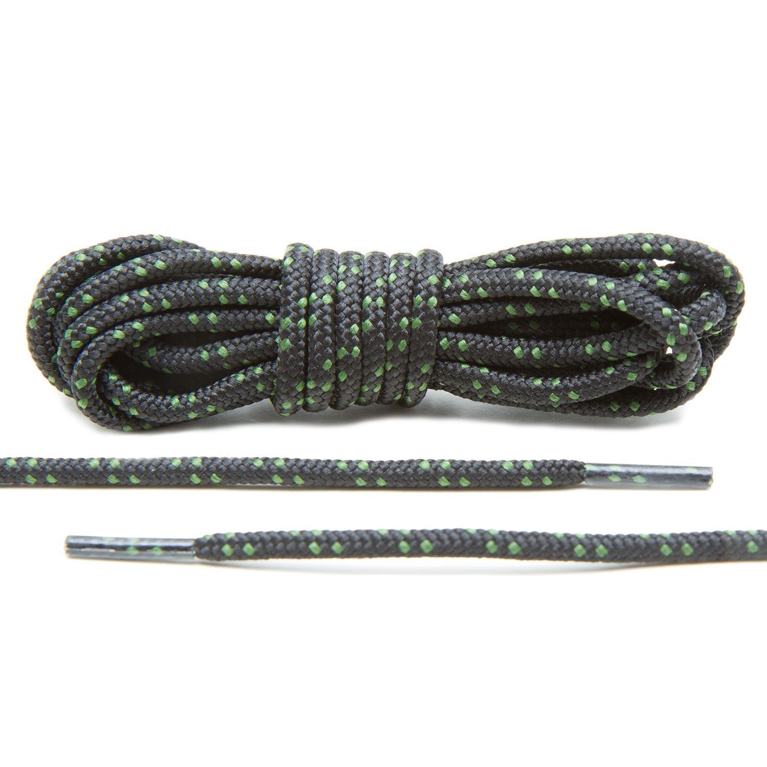 Black Hunter Green Boot Laces