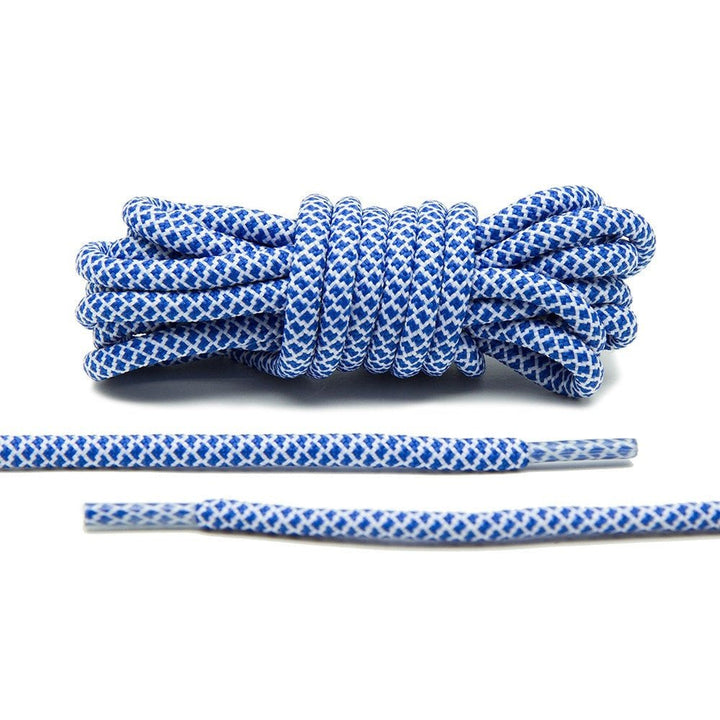 Blue/White Rope Laces - Lace Lab