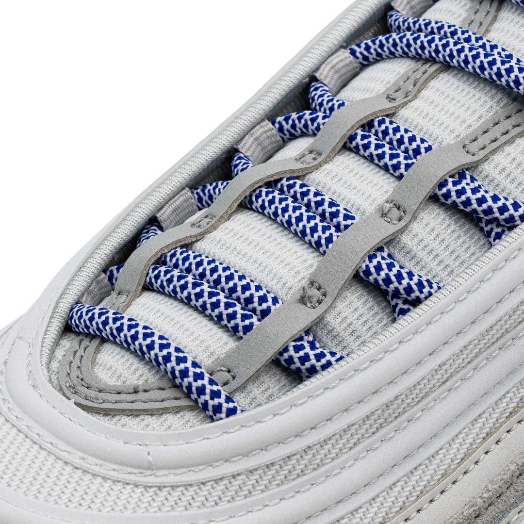 Blue/White Rope Laces - Lace Lab