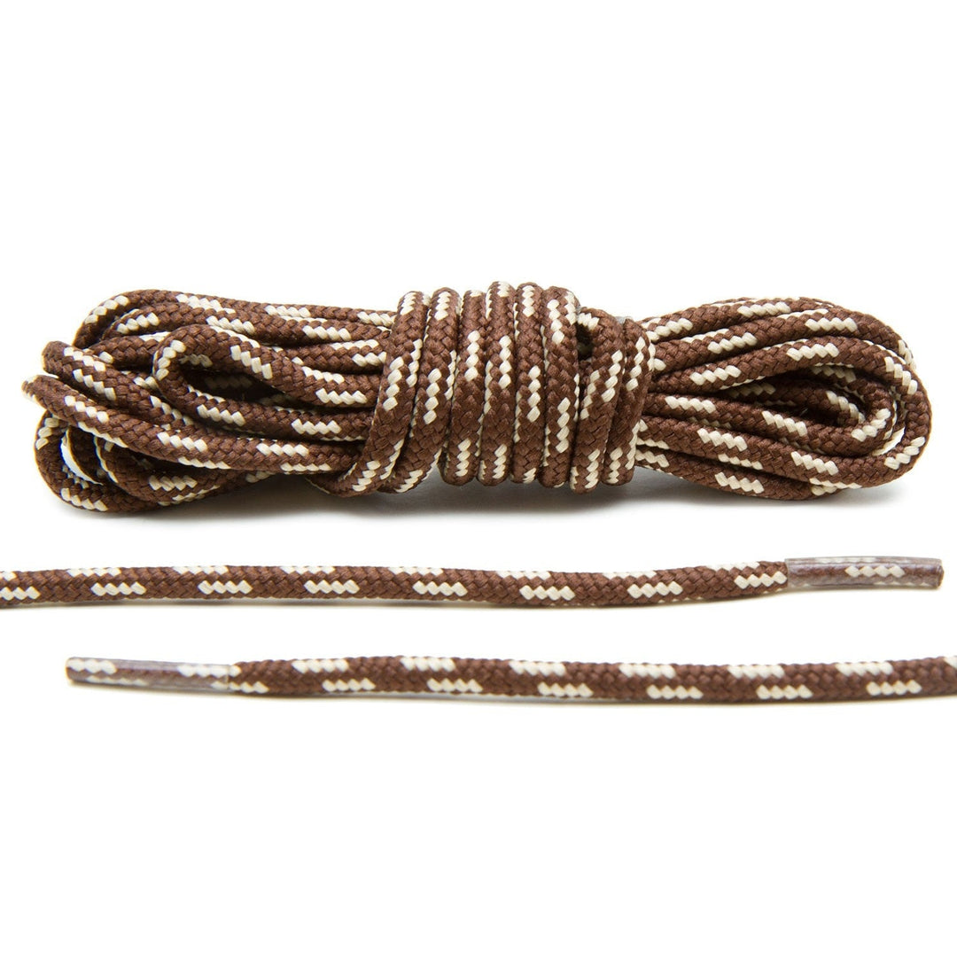 Brown/Beige Boot Laces - Lace Lab