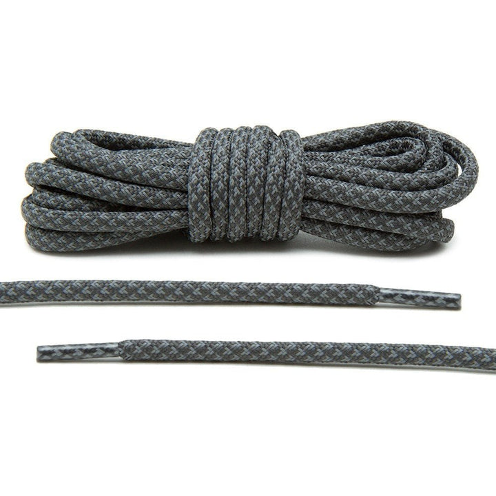 Charcoal 3M Inverse Rope Laces - Lace Lab