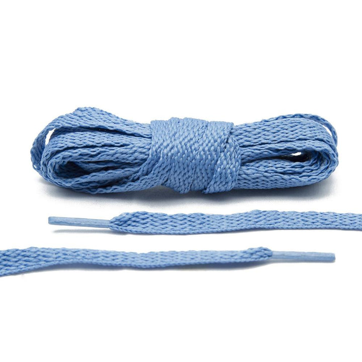 Columbia Blue Flat Shoe Laces - Lace Lab