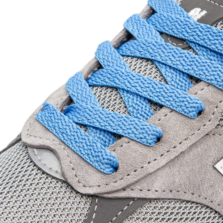 Columbia Blue Flat Shoe Laces - Lace Lab