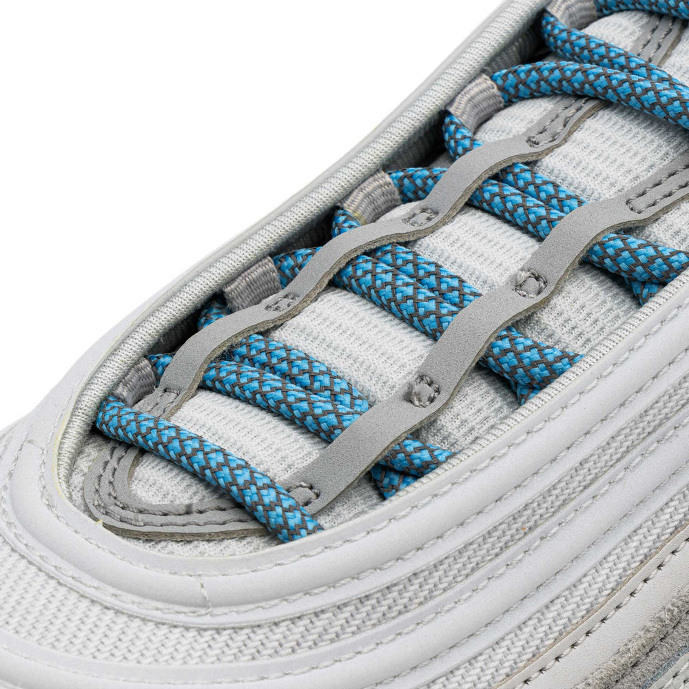 Cove Blue 3M Reflective Rope Laces - Lace Lab