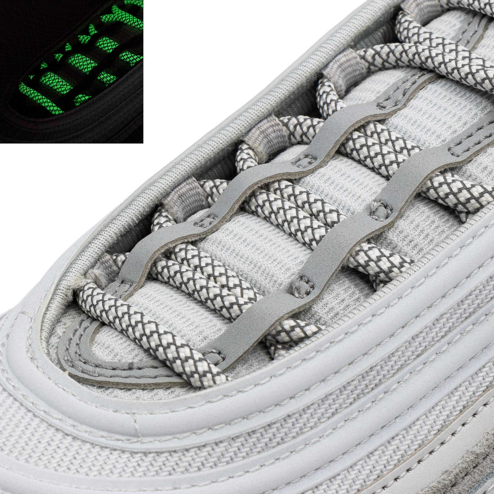 Glow In The Dark 3M Reflective Rope Laces - Lace Lab
