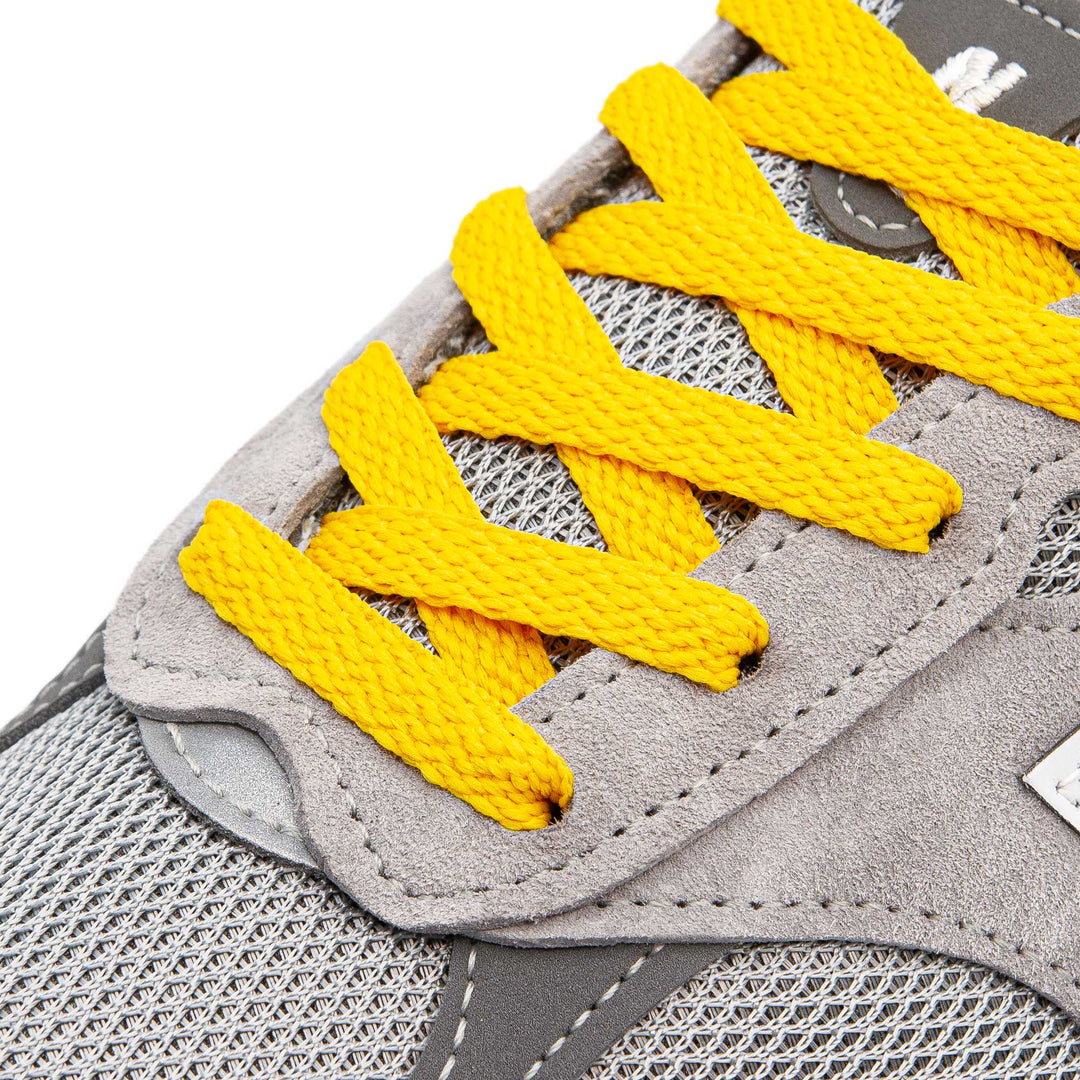 Gold Flat Shoe Laces - Lace Lab