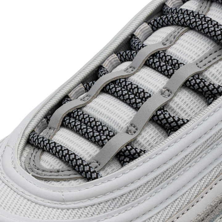 Grey/Black Rope Laces - Lace Lab