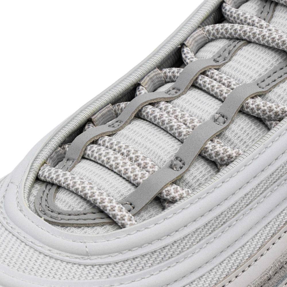 Grey/White Rope Laces - Lace Lab