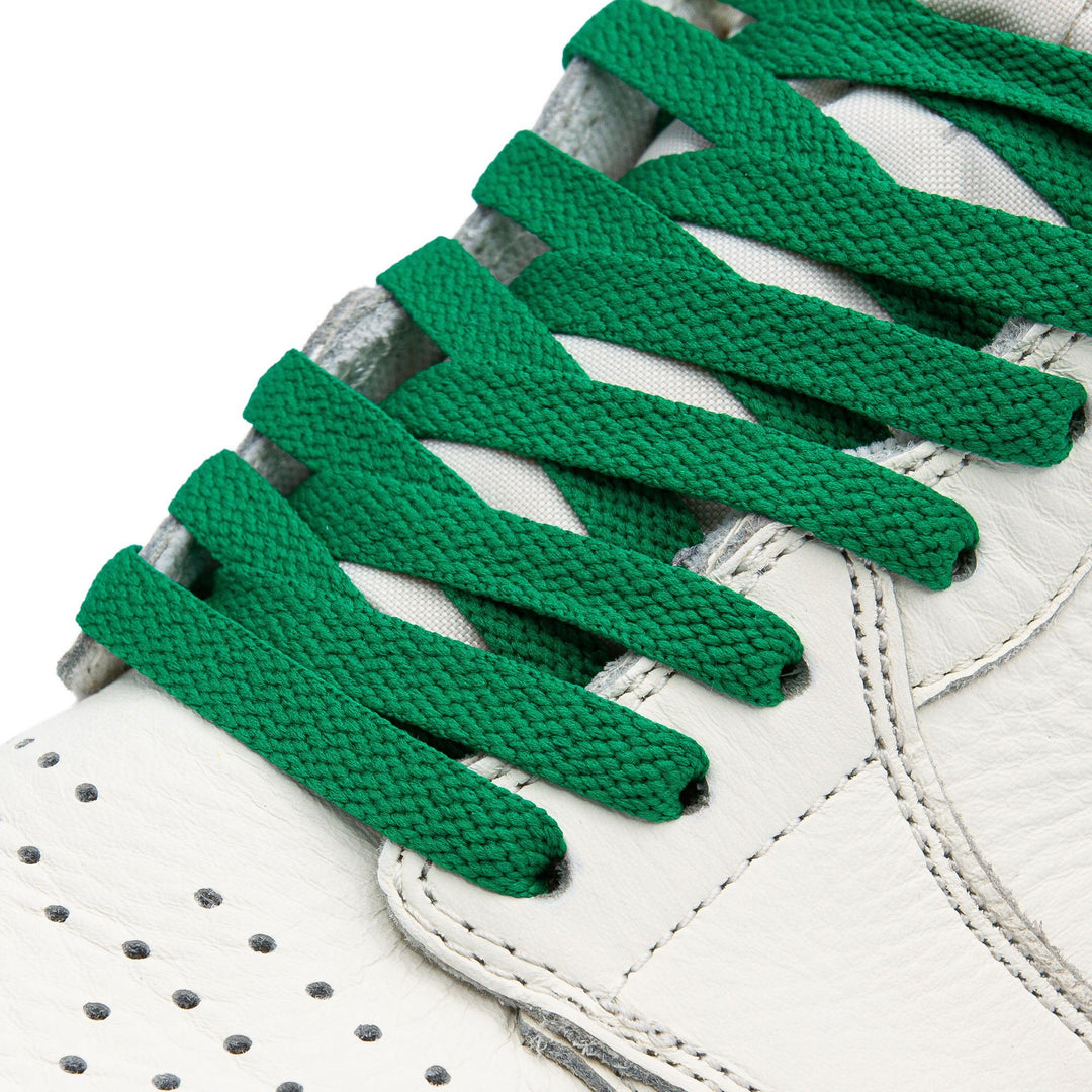 Kelly Green Jordan 1 Replacement Shoelaces - Lace Lab