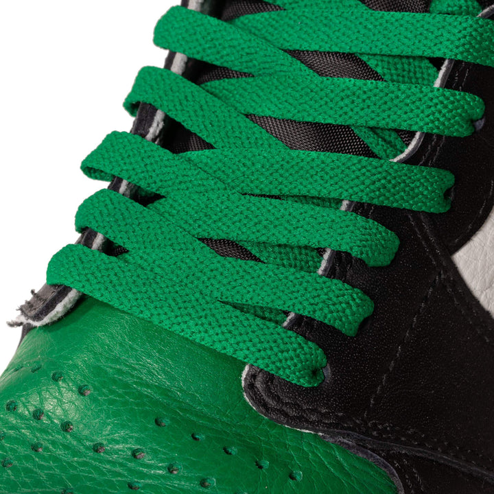 Kelly Green Jordan 1 Replacement Shoelaces - Lace Lab