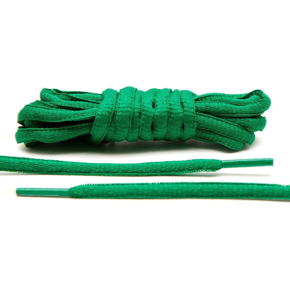 Kelly Green - Thin Oval Laces - Lace Lab