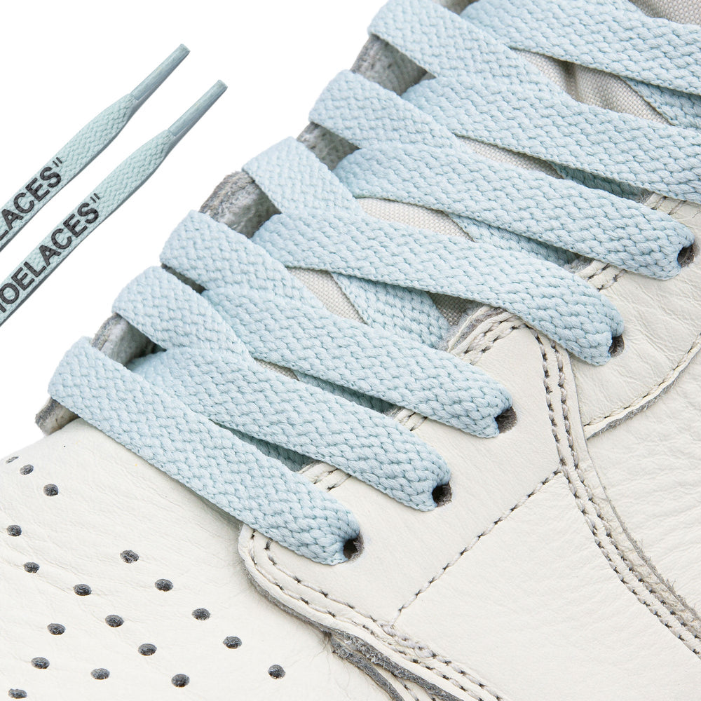 Light Blue Off - White Style "SHOELACES" - Lace Lab