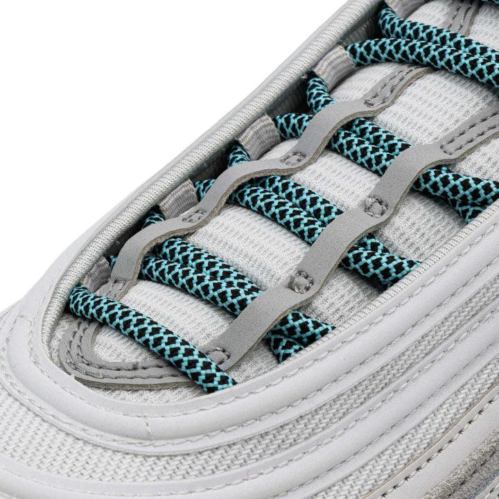 Mint/Black Rope Laces - Lace Lab