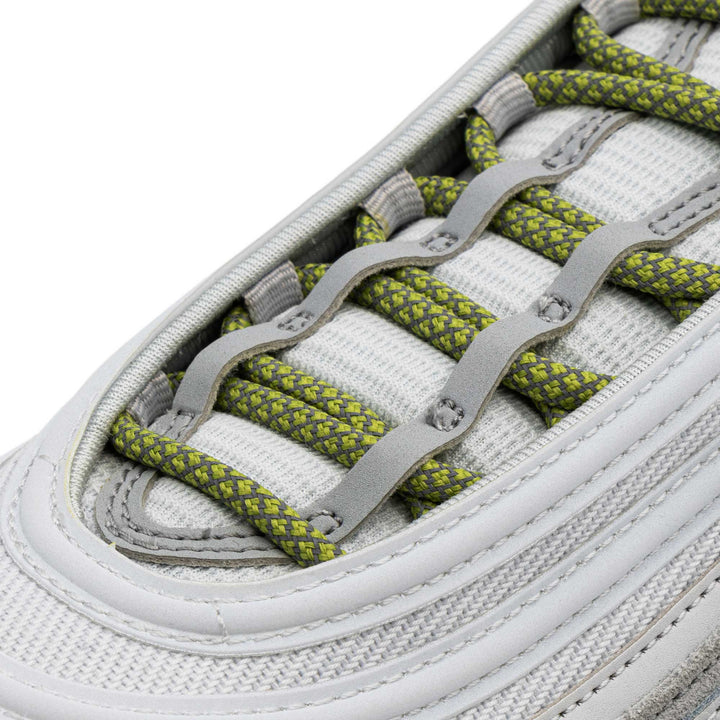 Olive 3M Reflective Rope Laces - Lace Lab