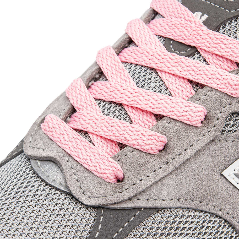 Pink Flat Shoe Laces - Lace Lab