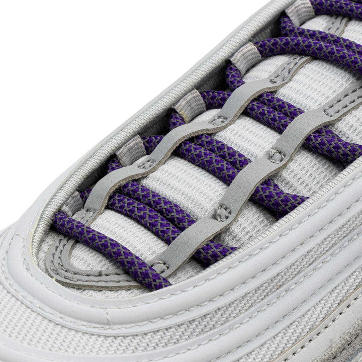 Purple 3M Reflective Rope Laces - Lace Lab