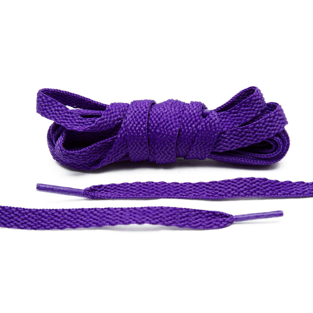 Purple Flat Shoe Laces - Lace Lab