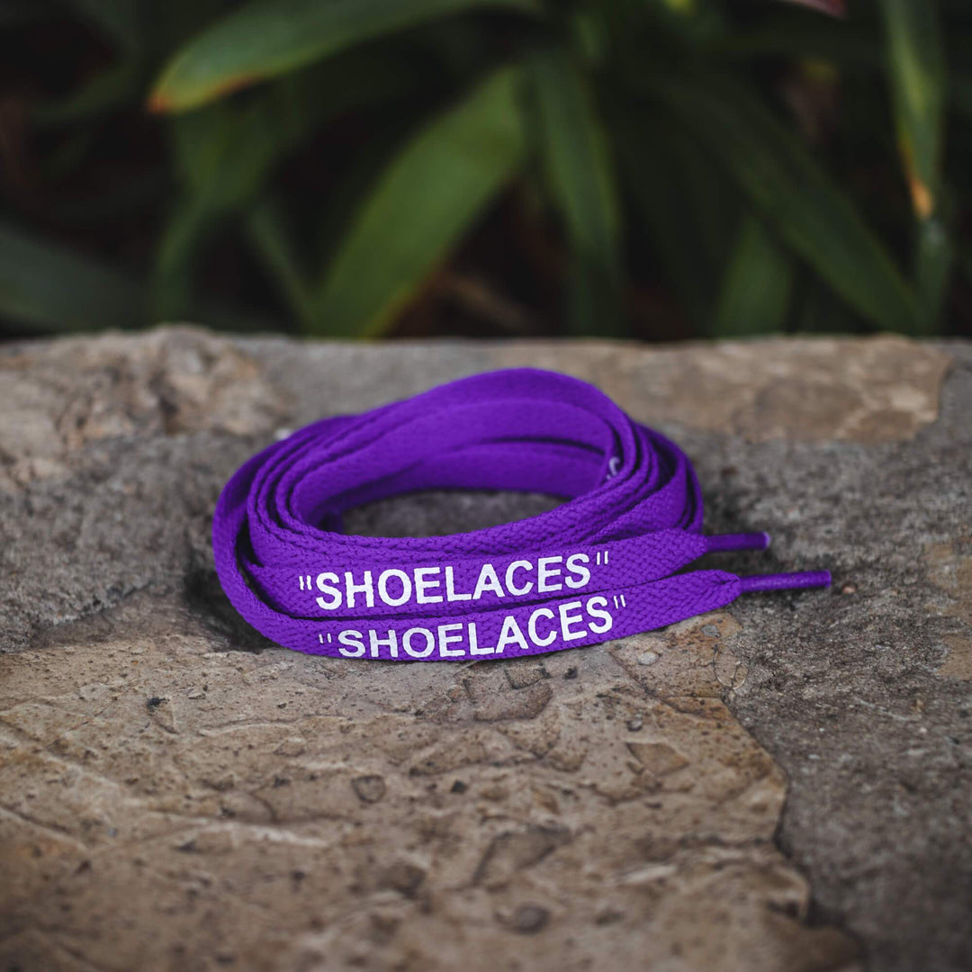 Purple Off - White Style "SHOELACES" - Lace Lab