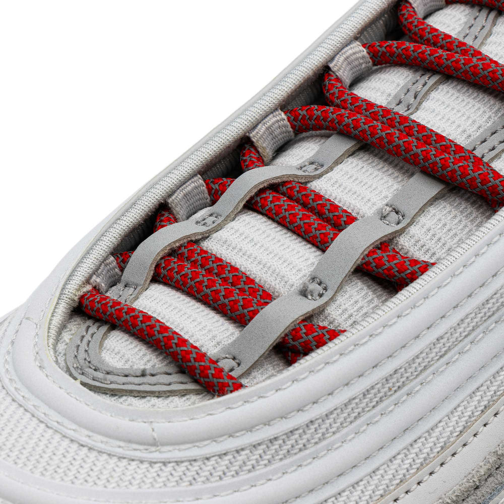 Red 3M Reflective Rope Laces - Lace Lab