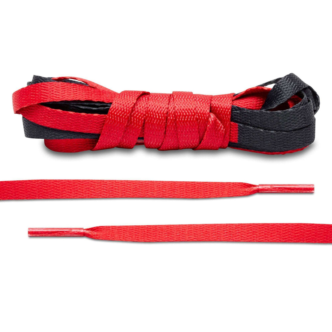 Red/Black Union Jordan 1 Replacement Shoelaces - Lace Lab