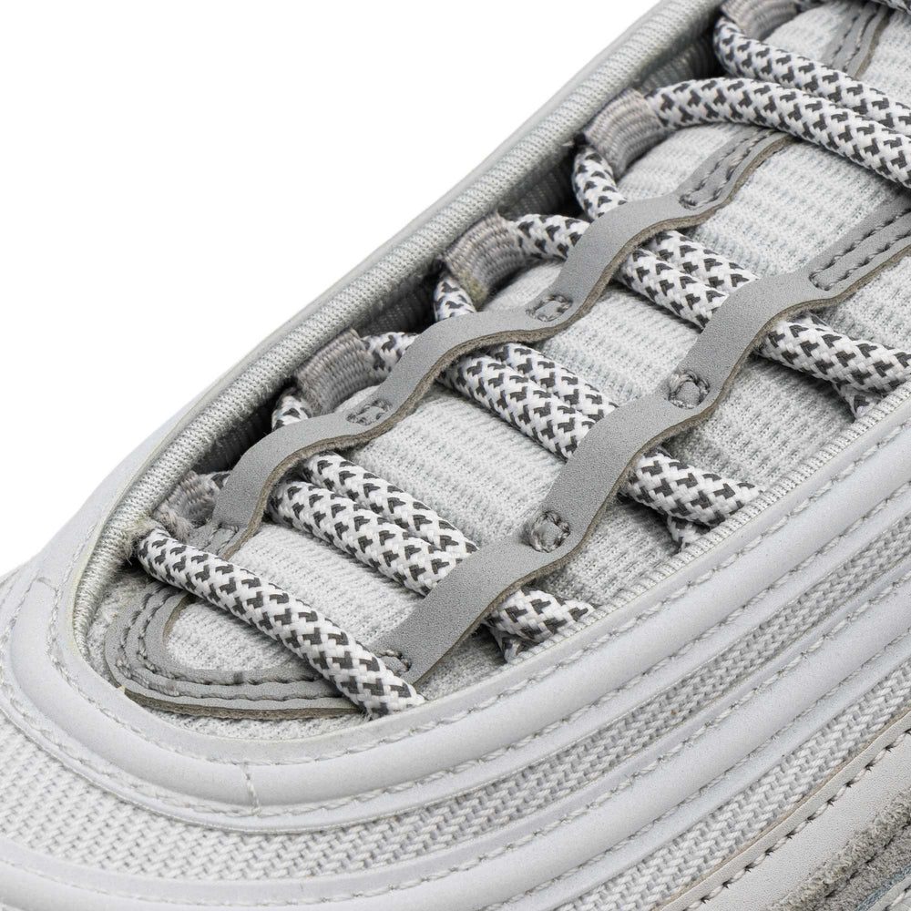 White 3M Inverse Rope Laces - Lace Lab