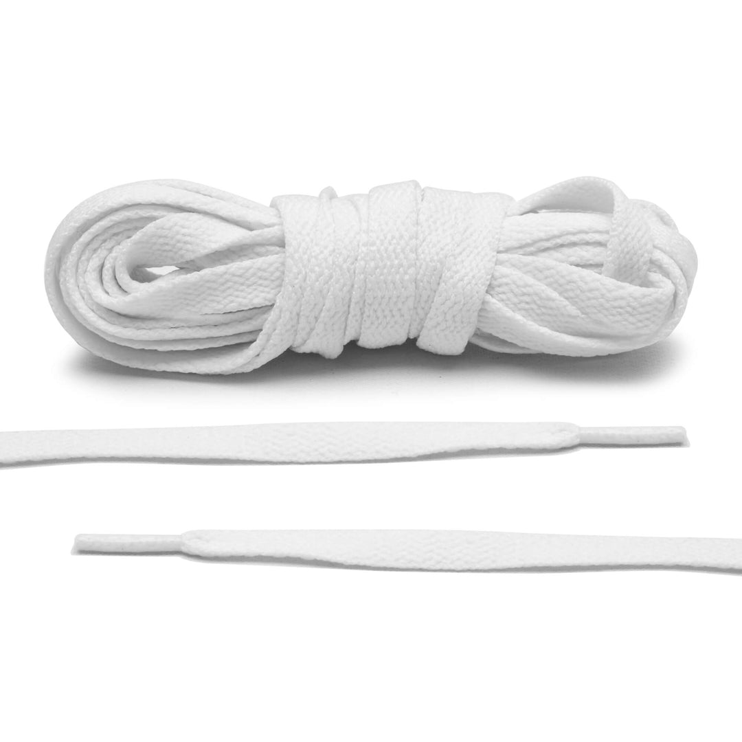 White Jordan 1 Replacement Shoelaces - Lace Lab