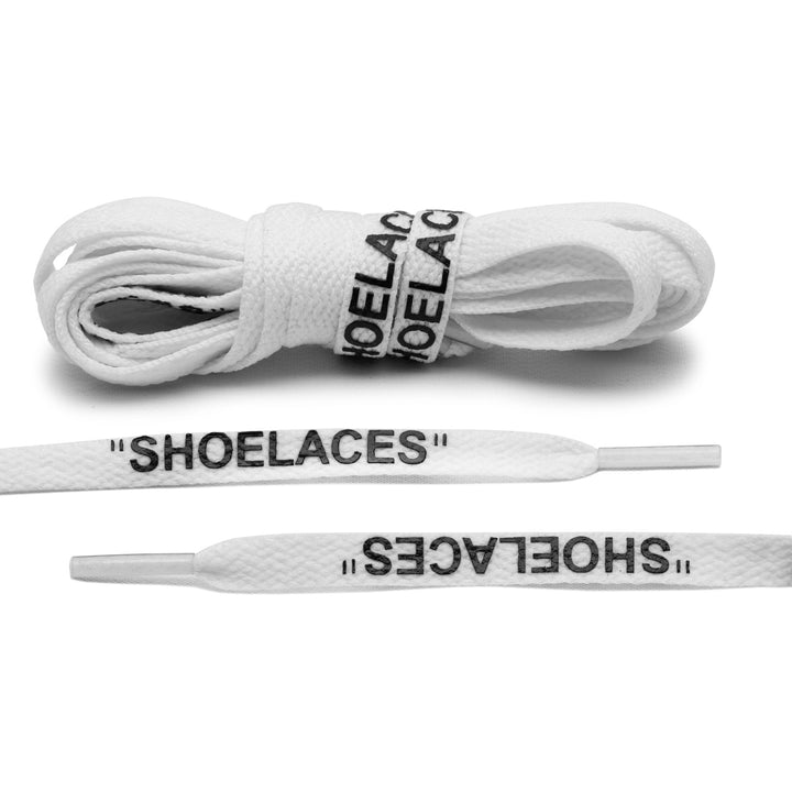 White Off - White Style "SHOELACES" - Lace Lab