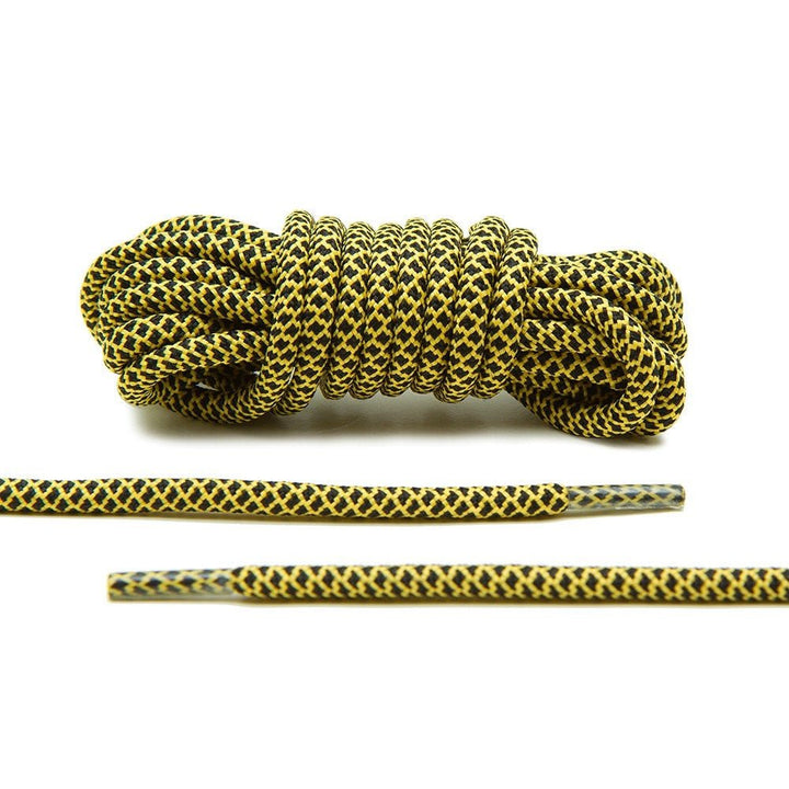 Yellow/Black Rope Laces *FINAL SALE* - Lace Lab