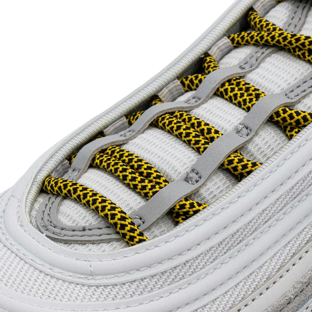 Yellow/Black Rope Laces *FINAL SALE* - Lace Lab