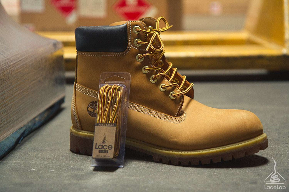 Yellow/Tan Boot Laces - Lace Lab